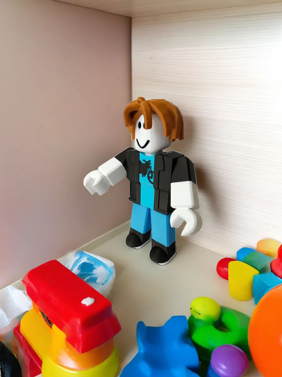 Фигурка Брейнрот Бэйкон Bacon Hair из Roblox 6
