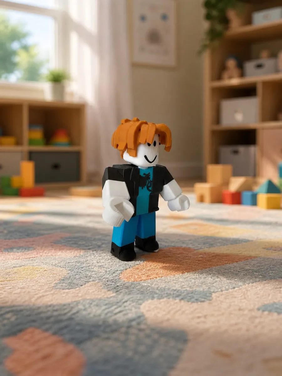 Фигурка Брейнрот Бэйкон Bacon Hair из Roblox 8
