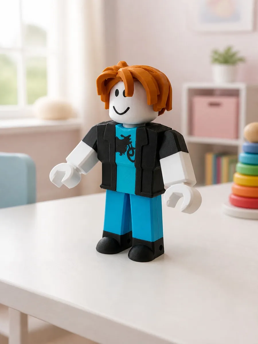 Фигурка Брейнрот Бэйкон Bacon Hair из Roblox 10