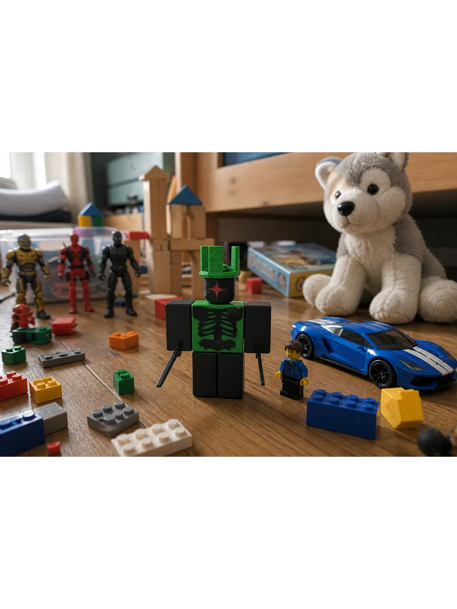 1х1х1х1 Форсакен из Roblox Фигурка Брейнрот 4