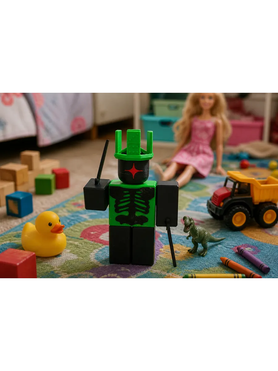 1х1х1х1 Форсакен из Roblox Фигурка Брейнрот 5