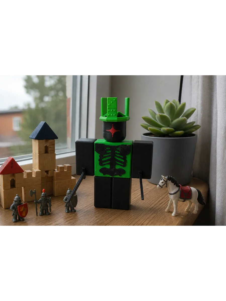 1х1х1х1 Форсакен из Roblox Фигурка Брейнрот 6